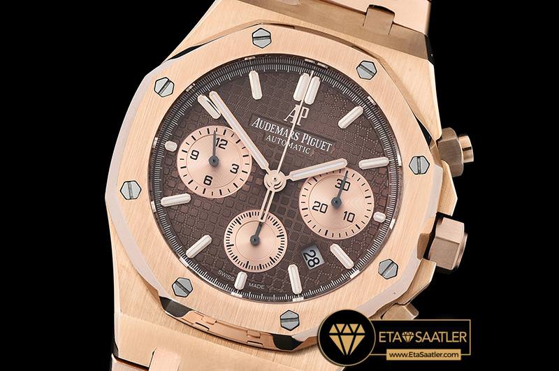 AP0486A - Royal Oak Chronograph 26320ST RGRG Brown JHF A7750 modelleri AP0486A - Royal Oak Chronograph 26320ST RGRG Brown JHF A7750 - 01.jpg